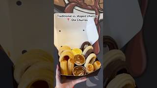 Sugar dipped or filled churros 🤔 lasvegasfood vegasfood churros churrosrecipe dessert [upl. by Gates]