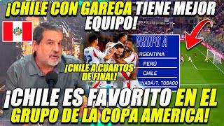 PRENSA PERUANA CON IMPOTENCIA ¡CHILE ES FAVORITO en el GRUPO TIENE MEJOR EQUIPO COPA AMERICA [upl. by Aikemal]