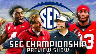 Georgia vs Alabama SEC Championship Preview Show [upl. by Zizaludba904]