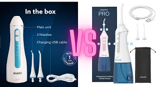 BEST WATER FLOSSER AGARO VS Caresmith [upl. by Marja]