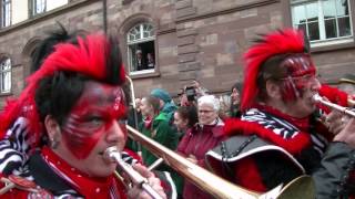 Impressionen vom 2017 Zähringer Narrentreffen in Villingen Teil 1 [upl. by Flan]