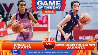 SMAN 71 JAKARTA VS SMA DIAN HARAPAN JAKARTA [upl. by Schweitzer444]