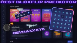 DevHaxx  THE BEST BLOXFLIP PREDICTOR  3k TO 5k IN MINUTES [upl. by Garlaand]