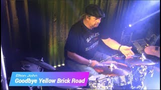 Goodbye Yellow Brick Road by Elton John  Drum Cover Modified Alesis CrimsonLaurin Drum Kit [upl. by Lane]