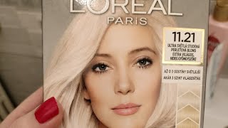 LOréal Préférence Le Blonding 1121 result and review haircolor lorealpreference review [upl. by Heyer477]