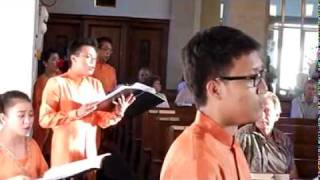 ALLELUIA  Ralph Manuel   The Singers Chamber Choir [upl. by Mezoff]