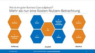 Auf den Punkt  der Business Case  ConsultingLifede [upl. by Hardner956]