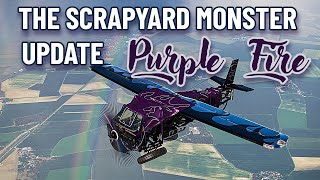 Scrapyard Monster update Purple Fire [upl. by Eicyak]