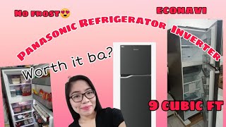 PANASONIC REFRIGERATOR 9 CUBIC FT NO FROST  INVERTER  ECONAVI  REVIEW  FEEDBACK NRBP260VD [upl. by Bertasi]