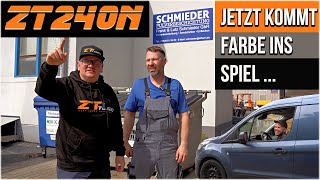 Nächste Folge im 2 Zylinder ZT240N Projekt jetzt kommt Farbe ins Spiel [upl. by Katlaps]