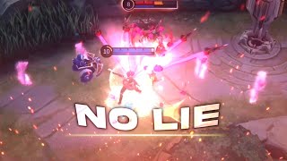 No Lie❤️  Gusion Edit  GMVEDIT  MLBB [upl. by Gemmell]