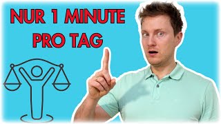 Verbessern Sie Ihr Gleichgewicht mit 1 Minute pro Tag 60 [upl. by Azarria]