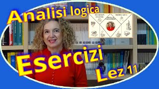 ESERCIZI DI ANALISI LOGICA lezione 11 [upl. by Drofnas]