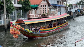 Klongs Longtail Boat Tour Bangkok [upl. by Vivica]