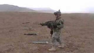 Army Soldier dualwields some M249s [upl. by Felicidad]