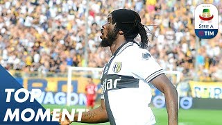 Great Gervinho Finish  Parma 20 Cagliari  Top Moment  Serie A [upl. by Zoilla]