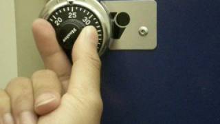 Master Lock How to Open a Combination Padlock  Training Video [upl. by Liebermann]