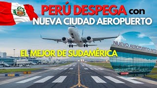 CASI LISTA el NUEVO AEROPUERTO JORGE CHÁVEZ Símbolo de peruanidad y orgullo nacional  2024 [upl. by Saltsman]