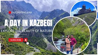 Things to do in Kazbegi  Gergeti trinity church  Gveleti waterfall  Dariali monastery [upl. by Ikcaj]