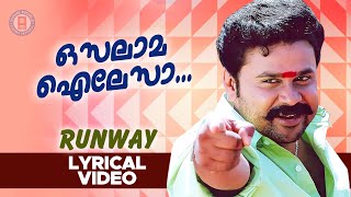 Ossalama Ailesa  Runway  Karthik  Suresh Peters  Gireesh Puthenchery  Dileep  Bhavana [upl. by Senalda]