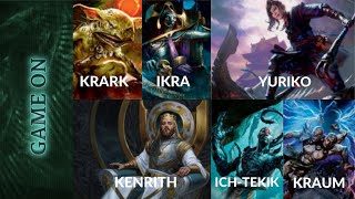 KrarkIkra vs Yuriko vs IchTekikKraum vs Kenrith l cEDH Gameplay l Game On MTG 56 [upl. by Neve]