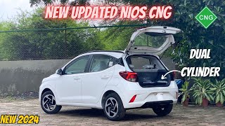 अब swift कौन लेगा😂 Grand i10 Nios Sportz CNG 2024🔥 Hy Cng Duo  Grand i10 Nios Cng 2024 [upl. by Bobbee959]