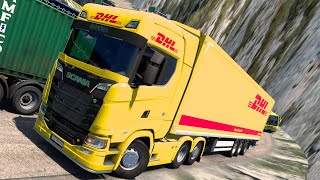 Dangerous Curves Ahead Epic Trucking Adventure  Euro Truck Simulator 2 Gameplay ets2mods [upl. by Rennane]