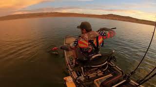 AZ BASS NATION KAYAK Alamo Lake [upl. by Rosemarie596]