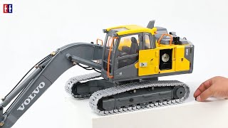 Volvo RC Excavator E010 and E111 Hydraulics Oil Change Part 5  Double E Hobby [upl. by Shamrao]