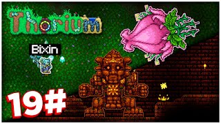 Pela primeira vez enfrentado a plantera e golem do thorium  Terraria thorium ep 19 [upl. by Connor761]