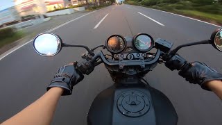 KAWASAKI ZRX400II EXHAUST SOUND [upl. by Aisya858]