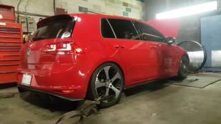 Mk7 gti apr stage 1 dyno pull [upl. by Nner]