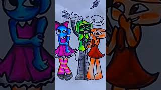 What does vee and Shelly actually gossips about poppyTak taka memedandyworldshorts [upl. by Uol]