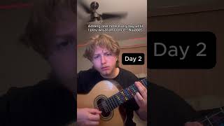 Day 2 Guitar Challenge Aruarian Dance  Nujabes [upl. by Idok32]