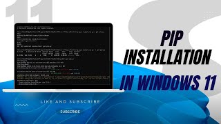 How to install pip in windows 11 within minutes  Step by Step Hindi Guide [upl. by Ayeka]