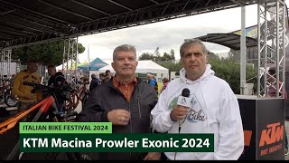 KTM Macina Prowler Exonic 2025  Italian Bike Festival [upl. by Fugazy18]