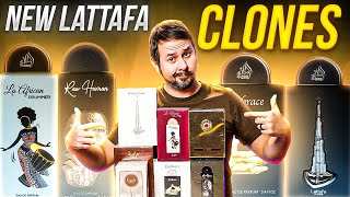 HUGE Haul Of New Lattafa Perfumes Clones  Cheap Fragrances That Smell Expensive [upl. by Truitt]