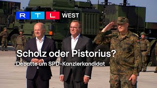 Scholz oder Pistorius Debatte um SPDKanzlerkandidaten  RTL WEST 13112024 [upl. by Retsbew]