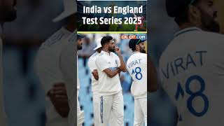 Indias tour of England 2025 BCCI announces full IND vs ENG schedule ytshorts [upl. by Aznaed]