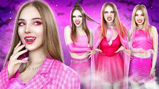 Mean Girls Became Vampires Makeover From Normal to Popular in Vampire’s School [upl. by Syverson]