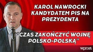 Pierwsze wystąpienie Nawrockiego Obiecał zakończyć wojnę polskopolską i uderzył w Trzaskowskiego [upl. by Marita]