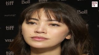 Jessica Henwick Interview Glass Onion A Knives Out Mystery Premiere TIFF 2022 [upl. by Enilekaj]