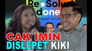 NGAKAK  CAK IMIN DISLEPET KIKI langkahanies pilpres2024 rockygerung roasting kikisaputri [upl. by Traggat]