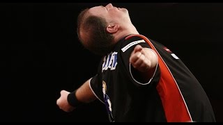 FIRST WORLD CHAMPIONSHIP NINEDARTER Raymond van Barneveld v Jelle Klaasen 2009 [upl. by Adnilreh602]