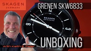 Unboxing a SKAGEN Grenen Watch SKW6833 [upl. by Einnus]