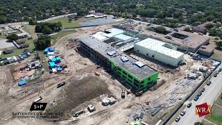 Dallas ISD  Bedford Law Academy  Construction Update  September 2024 [upl. by Ellatsirhc]