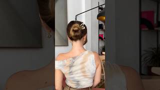 Autumn hair idea 🍂☕️ hairstyle hairtutorial hairpins hairhacks penteados penteadosfaceis [upl. by Tillie48]