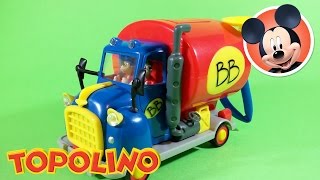 DISNEY TOPOLINO MAGAZINE BEAGLE BOYS MONEYGRABBER TRUCK TOY REVIEW eng [upl. by Werdnael]