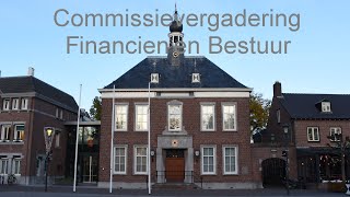 20240903 Commissie Financiën en Bestuur [upl. by Anissa]