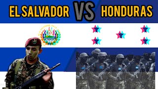 EL SALVADOR VS HONDURAS  comparacion militar [upl. by Bohs492]